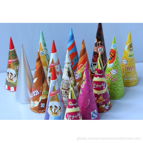 Paper Cone Sleeve Making Machine Ice Cream Paper Cone Sleeve Making Machine Supplier